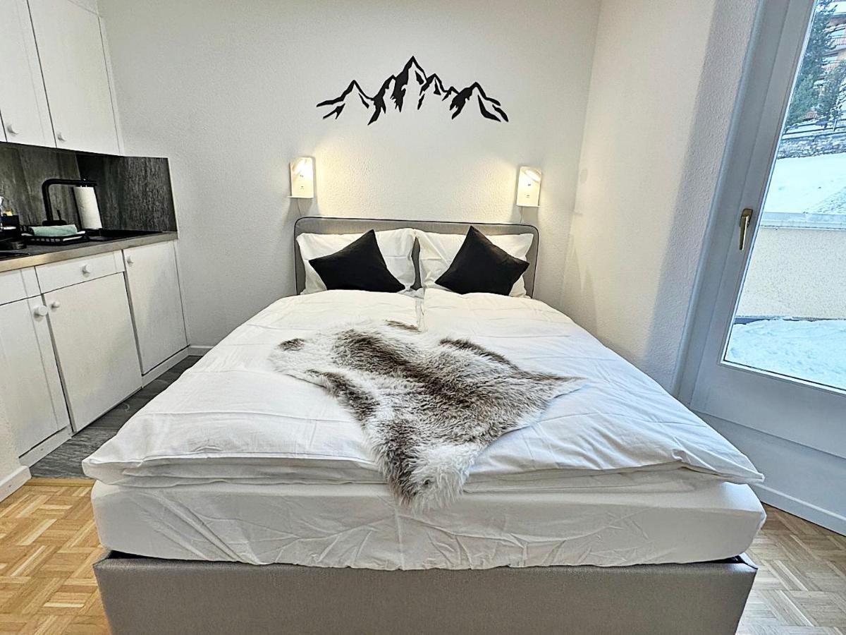 Apartamento Kleines Juwel, Zentral, Mit Garage Und Pool - Cb102 St Moritz Exterior foto